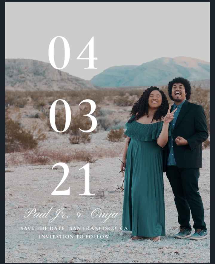 Show me your save the dates!!! - 1