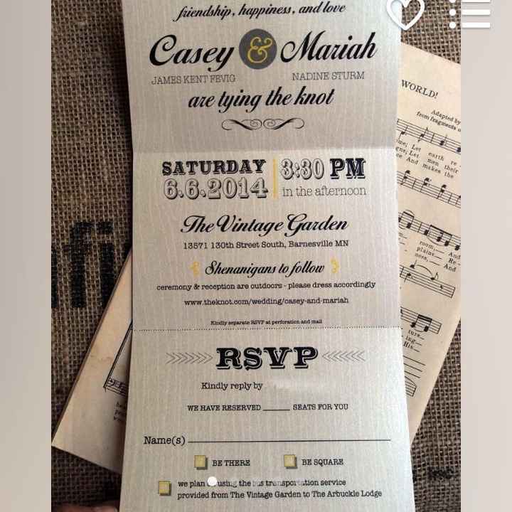 Inexpensive Wedding Invitations