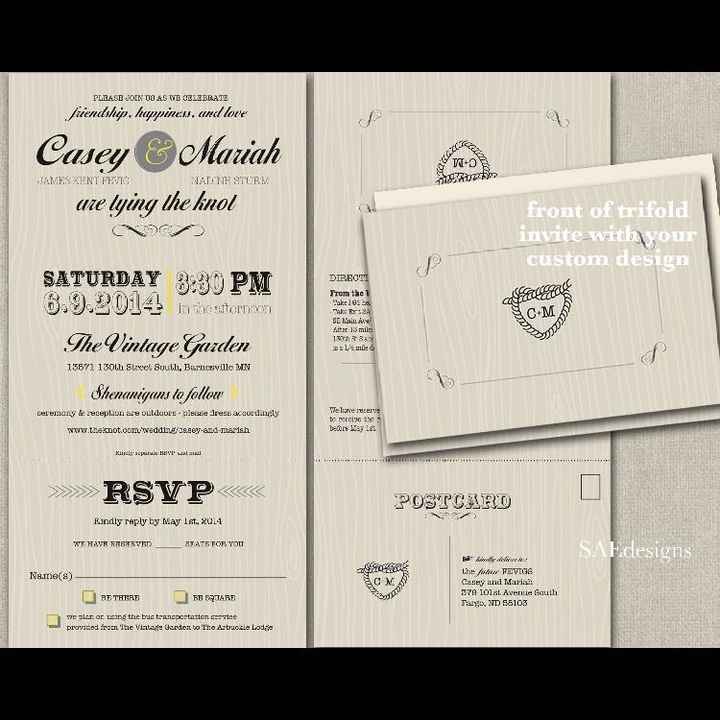 Let's see your invites!