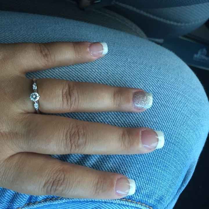Let's see those wedding nails?
