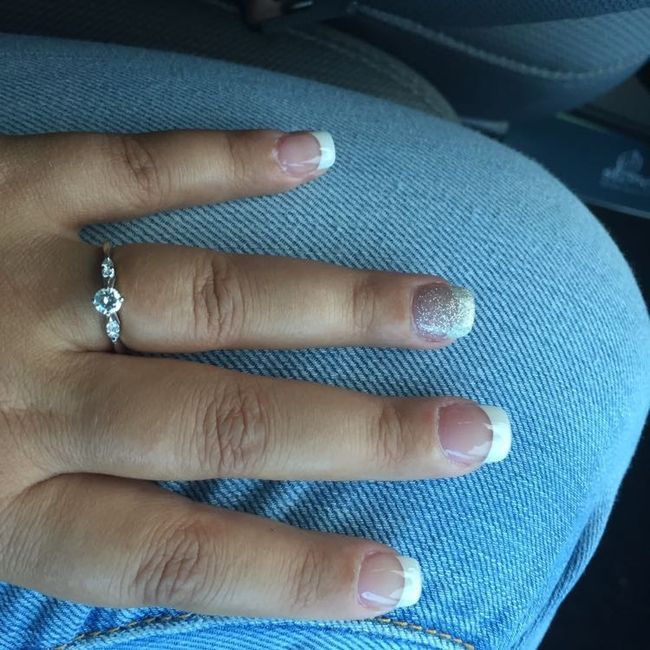 Let's see those wedding nails?