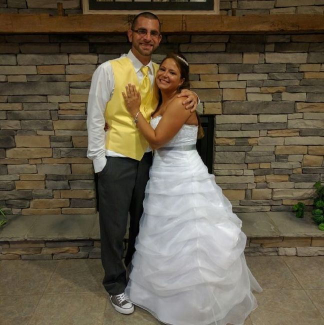 Let me see what you're wearing on your wedding day