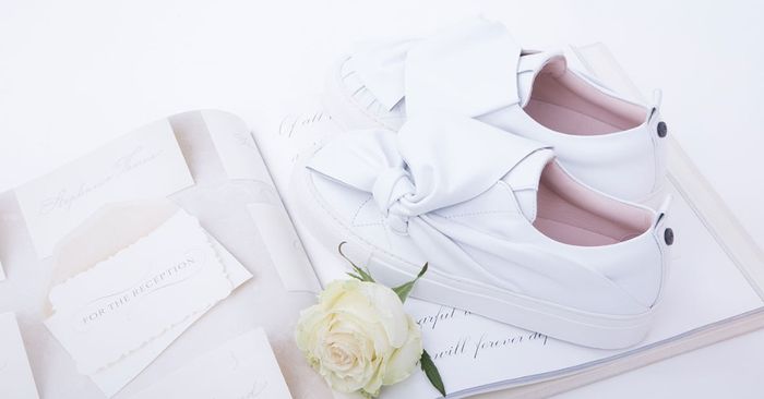 Josefinas sneakers for brides