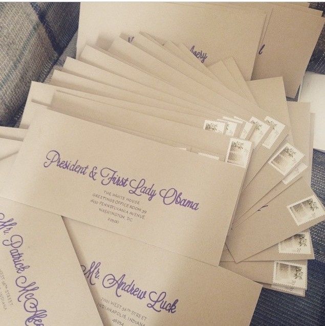 Fancy invite addressing opinions?
