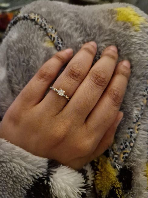 Show me your engagement rings, under 1ct. 1