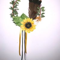 Floral Hoop Bouquets - 1