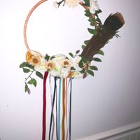 Floral Hoop Bouquets - 2