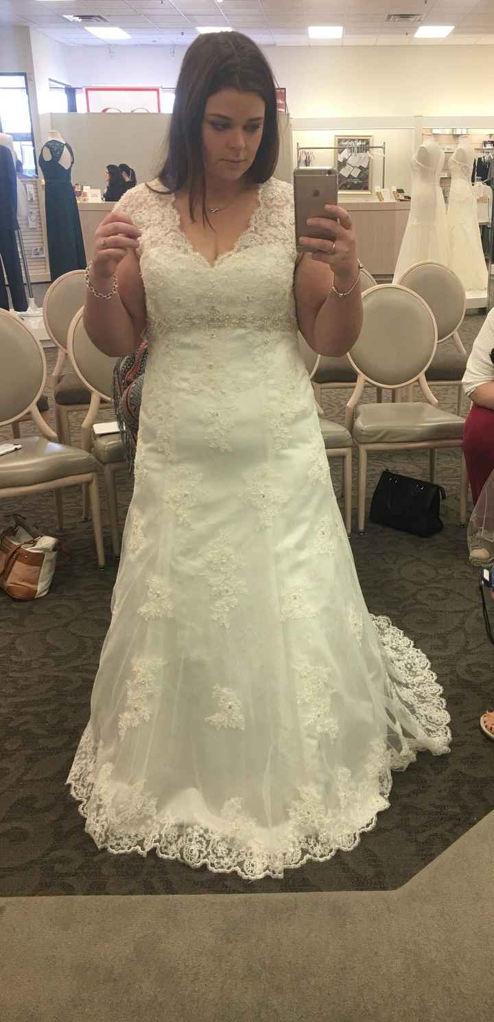 Said yes to the dress! But which veil?