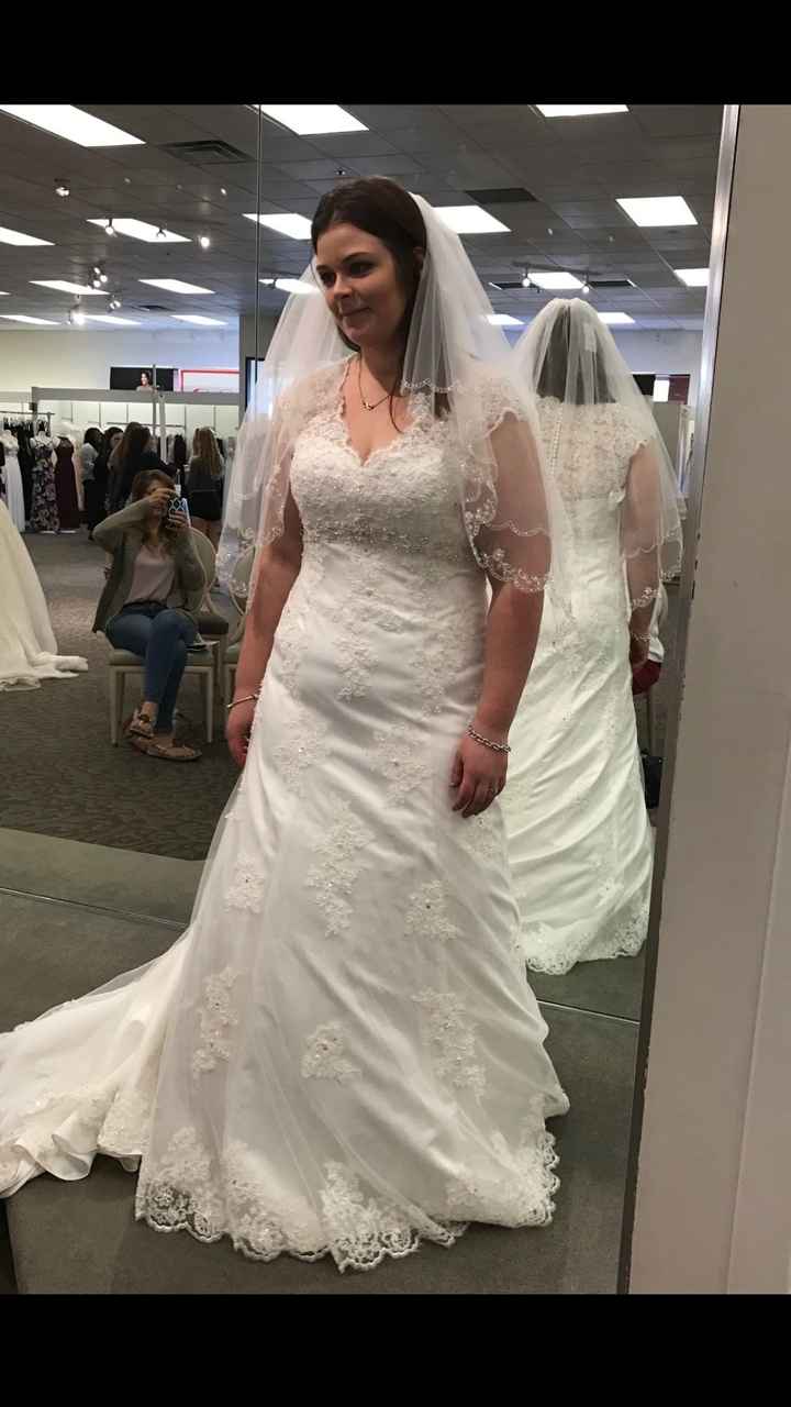 Let's see your wedding dresses.