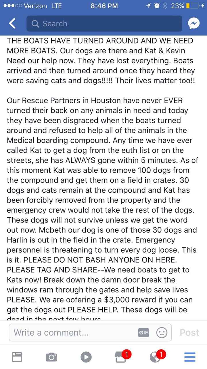 Update #hurricaneHarvey