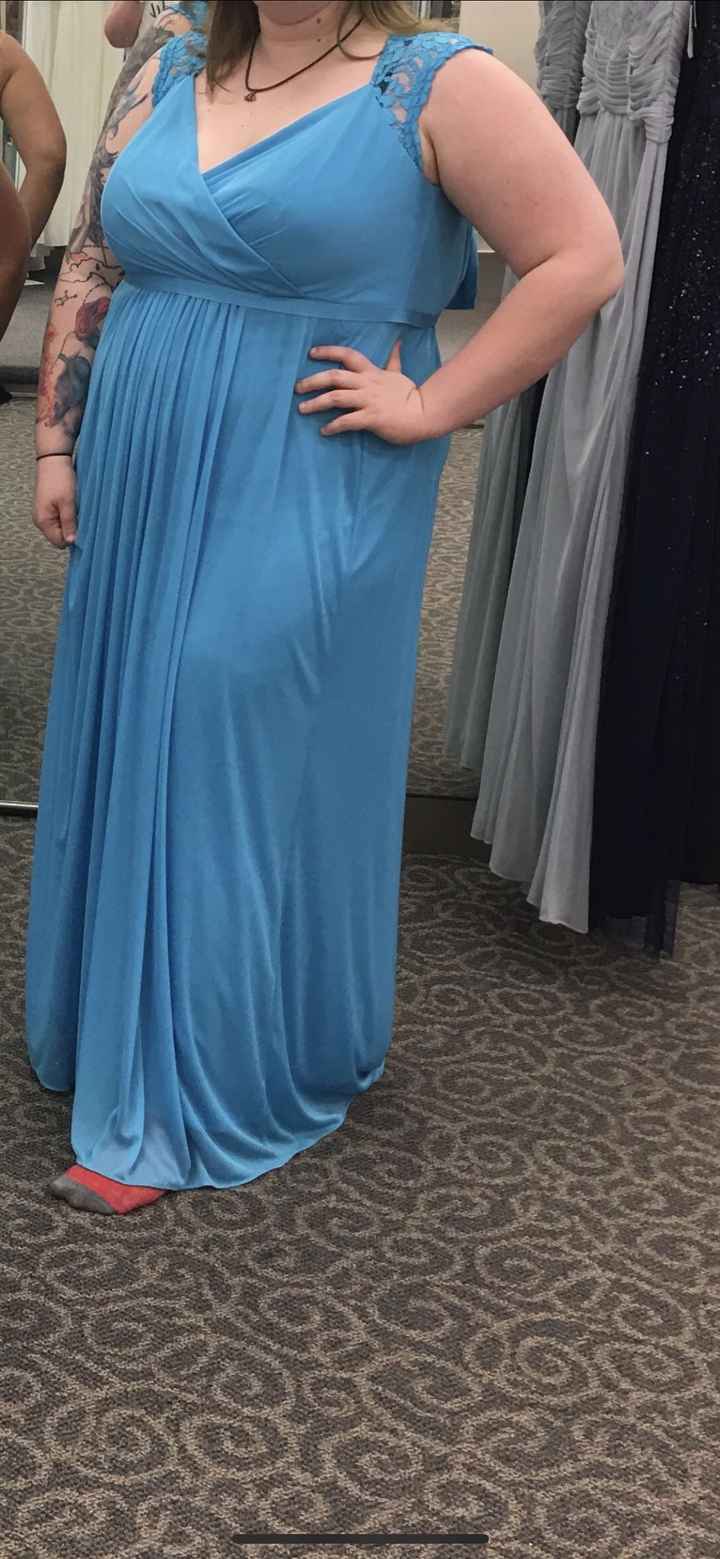  Show me your plus sized bridesmaid dresses! - 1