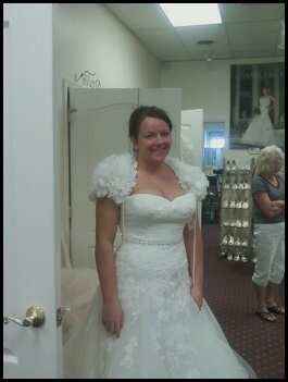 my wedding dress!!