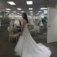 My wedding dress, i absolutely love it, adding sleeves!  Anyone else wearing a ball gown?? - 1