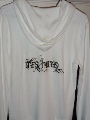 My DIY bridal party hoodies