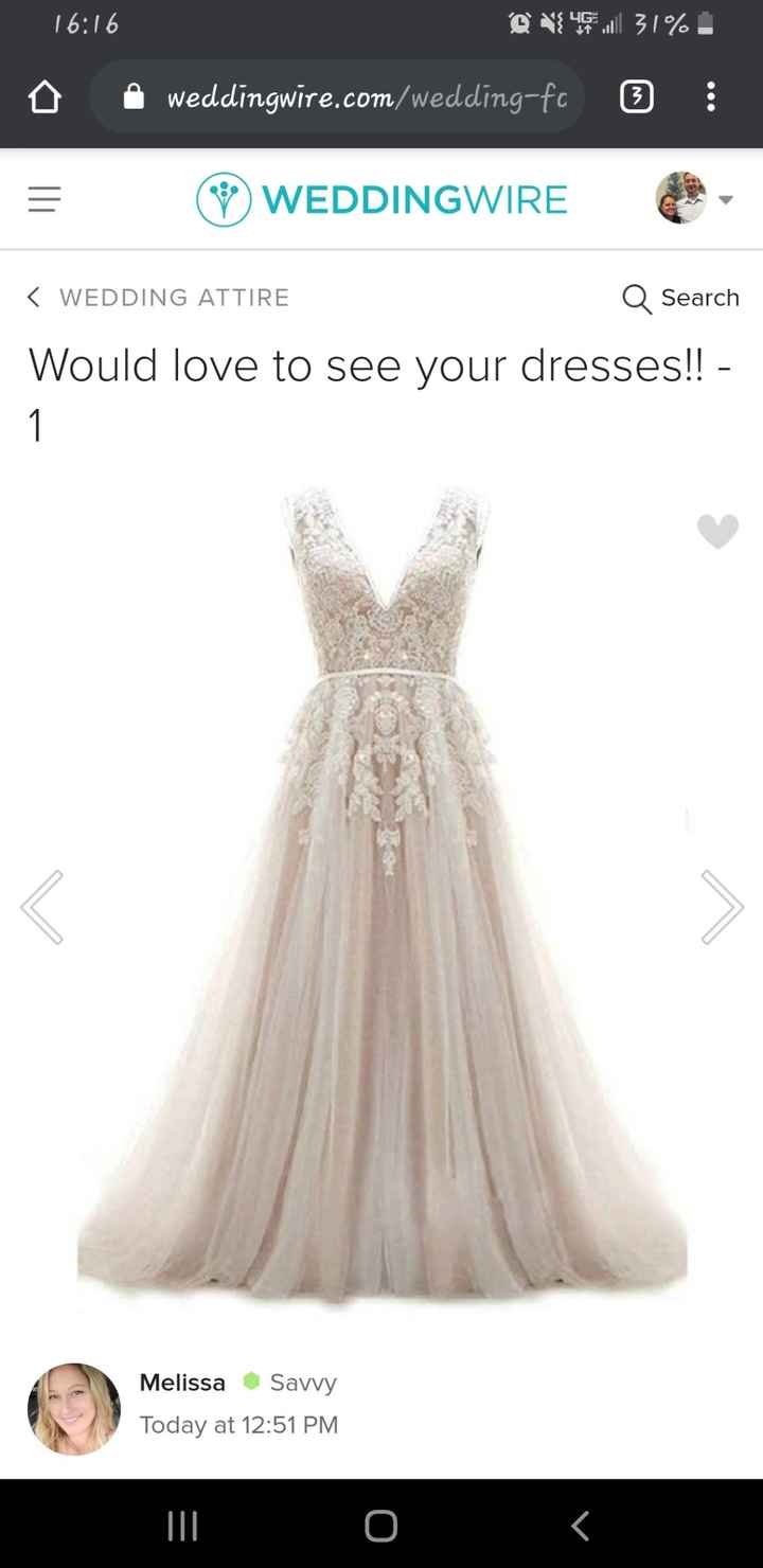 Identity of wedding dress picture? *dress posted by another member but it got lost in the vast forum