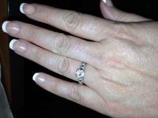 Non-diamond engagement rings? O.o