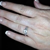 Non-diamond engagement rings? O.o