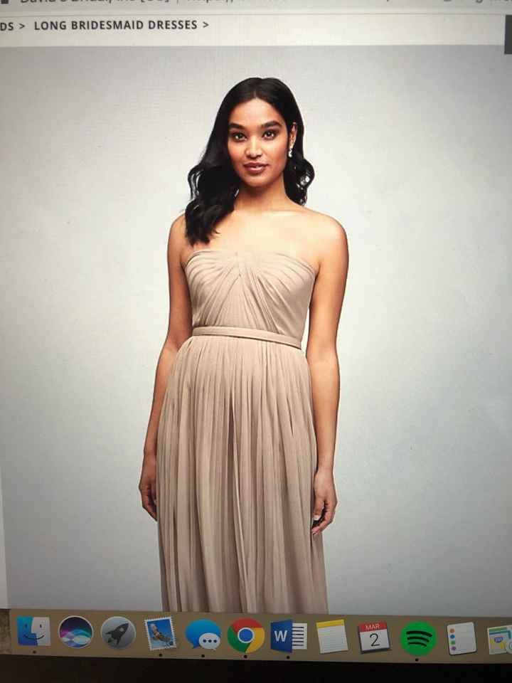 Bridesmaid mix match dresses - 3