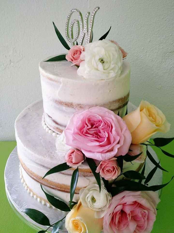 Show me your non-fondant wedding cake!