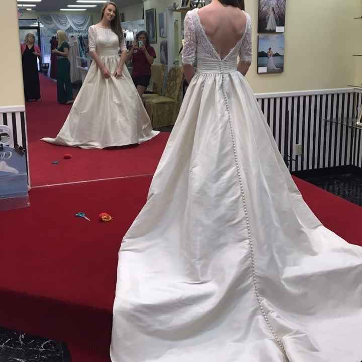 Brought my Dress Home Today!