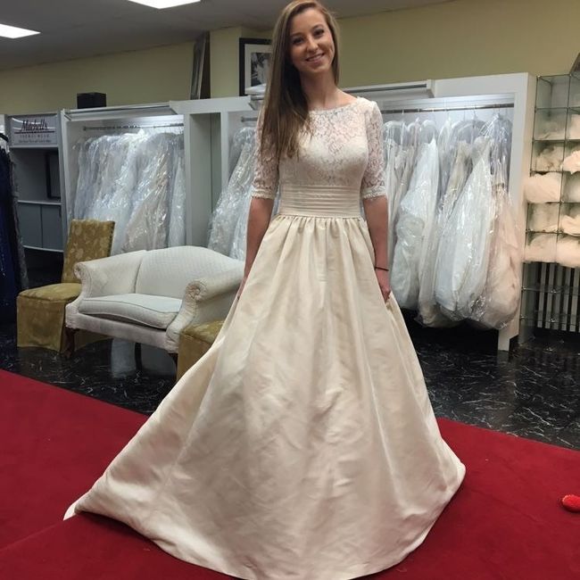 Brought my Dress Home Today!