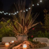 Camouflage rehearsal dinner