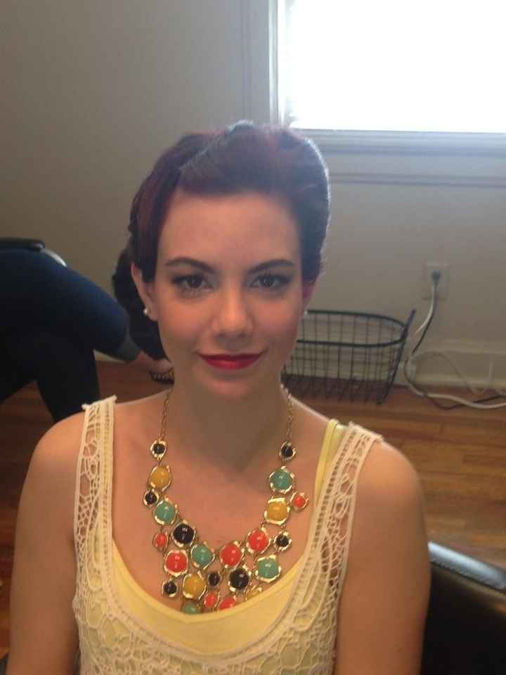 Hair and Makeup Trial (with pics) Opinion?