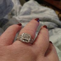 SHOW OFF YOUR RINGS LADIES!! I wanna see that bling!!!