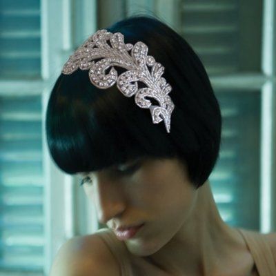 What are you doing for a headpiece?