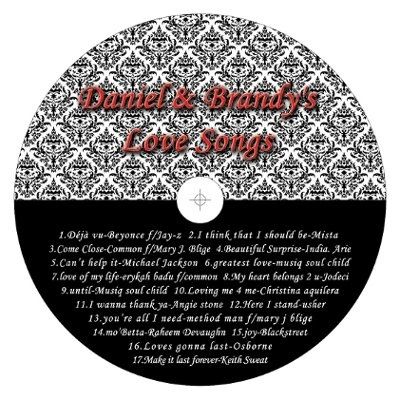 PLAYING AROUND WITH MY DIY CD FAVORS