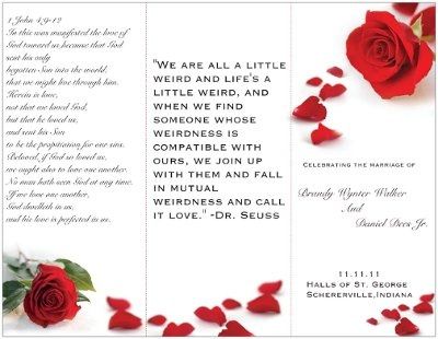 Wedding Programs - Please share