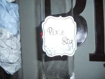 diy $2 candy buffet labels..