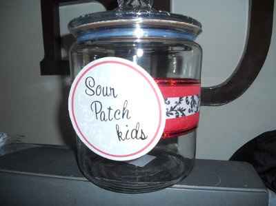 diy $2 candy buffet labels..