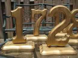 unique Ideas for table numbers