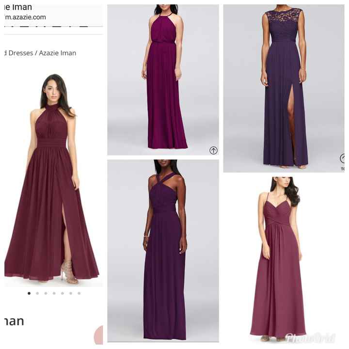 Mismatched Bridesmaid Dresses