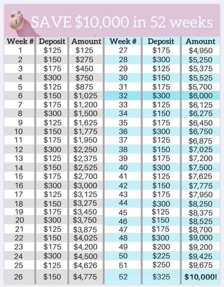 How are you guys saving for your wedding? What are your monthly goals? - 1
