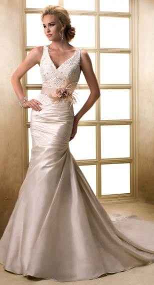 Show me you in your dress versus the model!