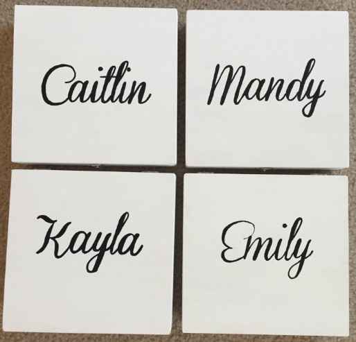 just asked my bridesmaids