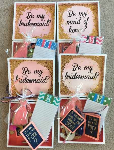 just asked my bridesmaids