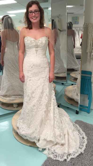 I said yes to the dress!!