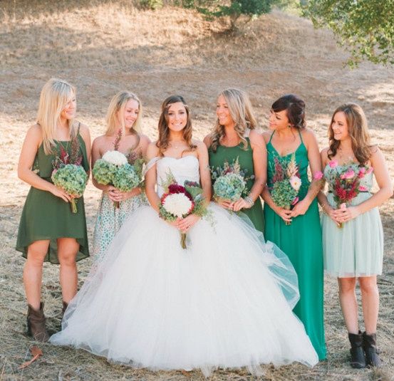 You Vote: Matching or not matching BM dresses