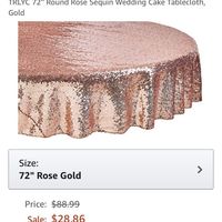 HELP! Looking For Sparkly tablecloths to rent