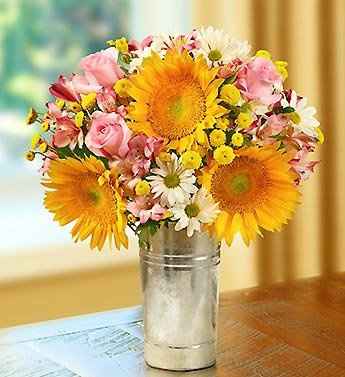 sunflower bouquet... will it match?