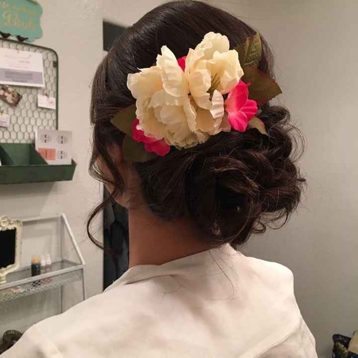 Let me see your wedding day hair!