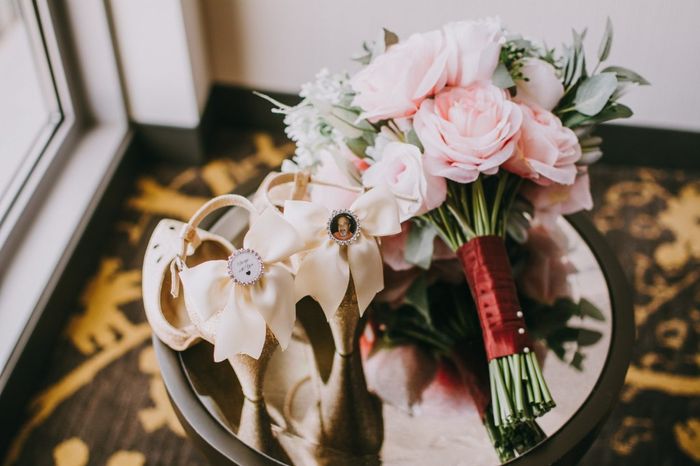 My bouquet & shoes