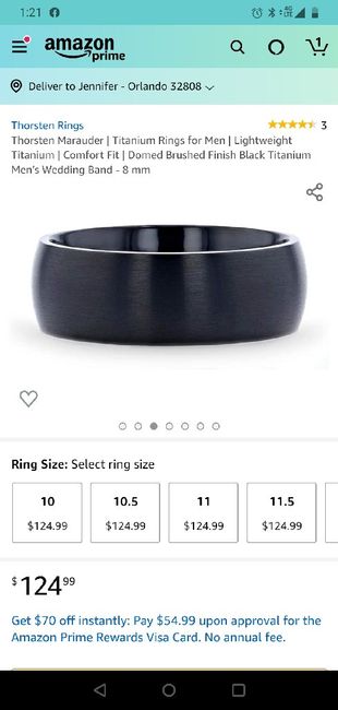 Wedding band for Fh!! Help!  Please! 😀 - 1