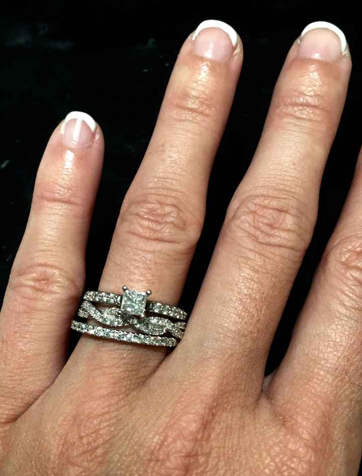 Wedding bands that don't sit flush