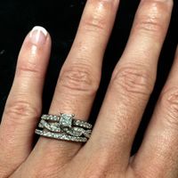 Wedding bands that don't sit flush