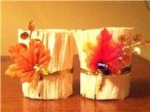 DIY Votive Candles for Fall Wedding