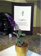 Table Numbers... DIY Does this look dumb?